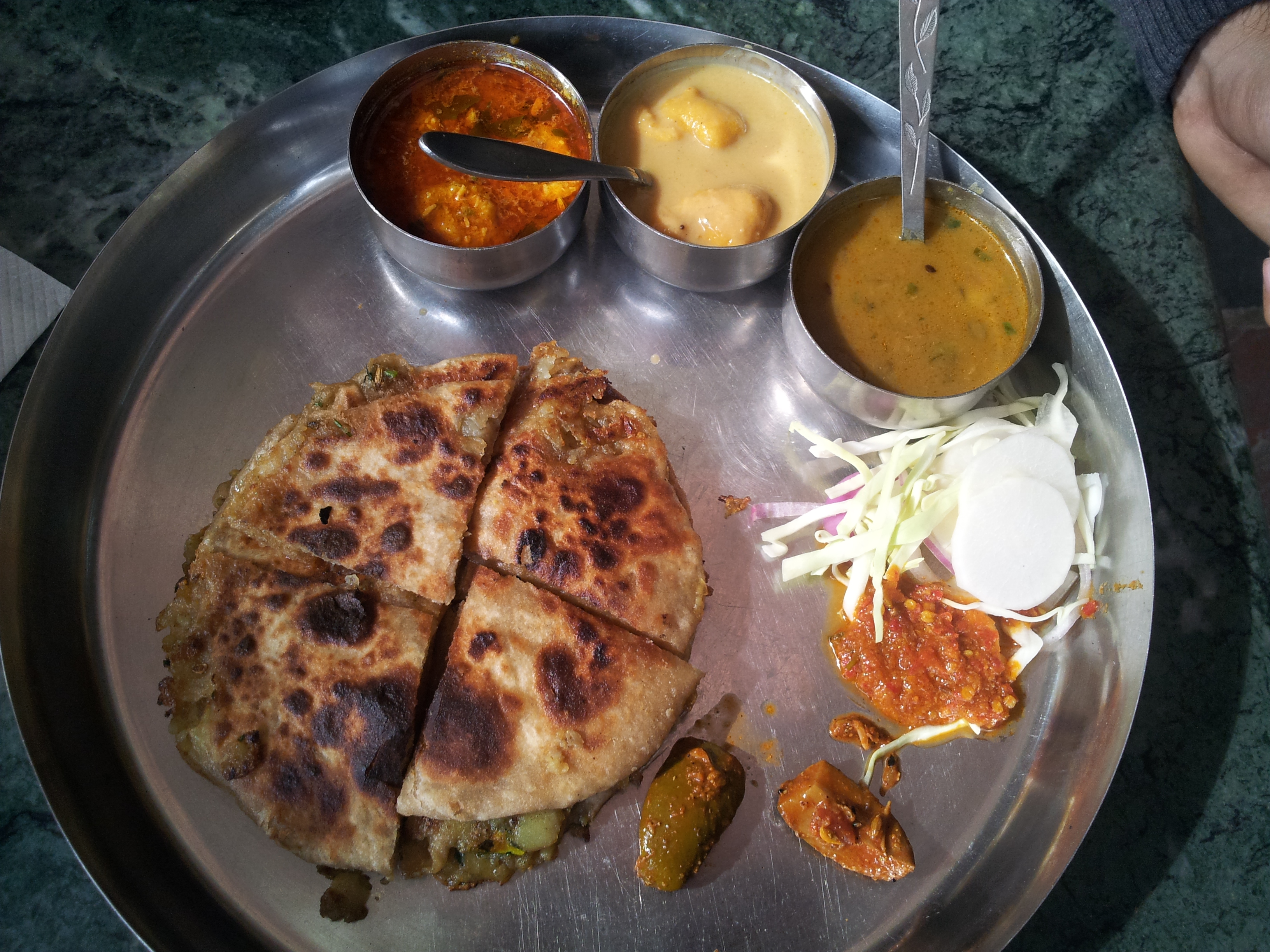 Rajasthani Thali, Delhi Haat