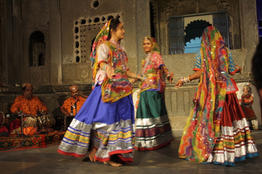 A dance show in Udaipur, Rajasthan 
