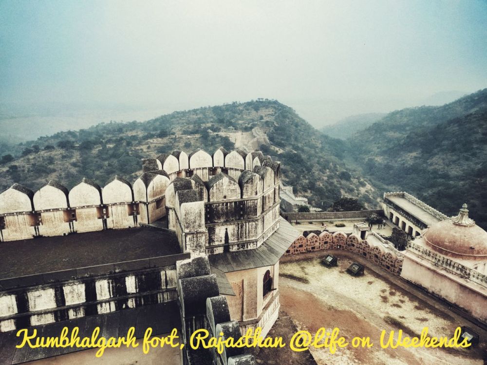 Kumbhalgarh Fort, Chittaur @LifeonWeekends.com